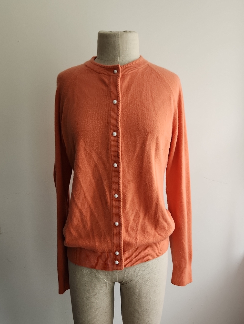 White Stag Orange Cardigan